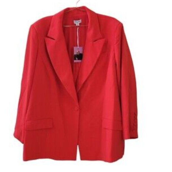 Sergio Hudson for Target Red tailored Blazer Jacket - Picture 1 of 2